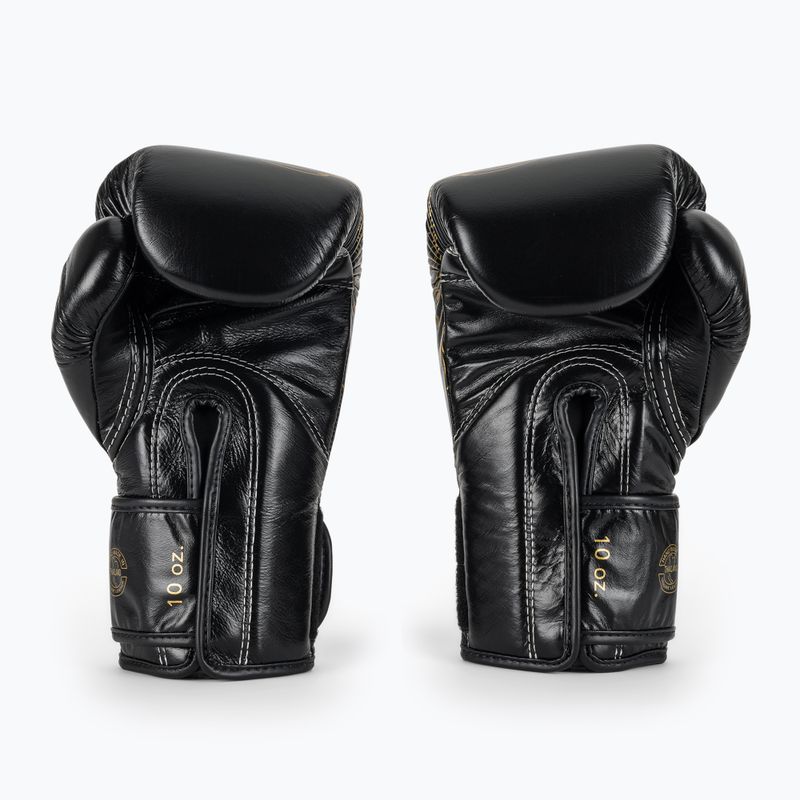 Fairtex Glory Kickboxing Competition Training Boxing Gloves black/gold 3