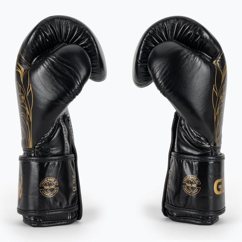 Fairtex Glory Kickboxing Competition Training Boxing Gloves black/gold 4