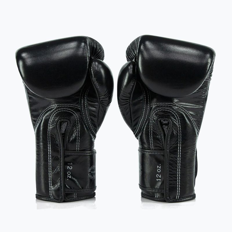 Fairtex Glory Kickboxing Competition Training Boxing Gloves black/gold 2