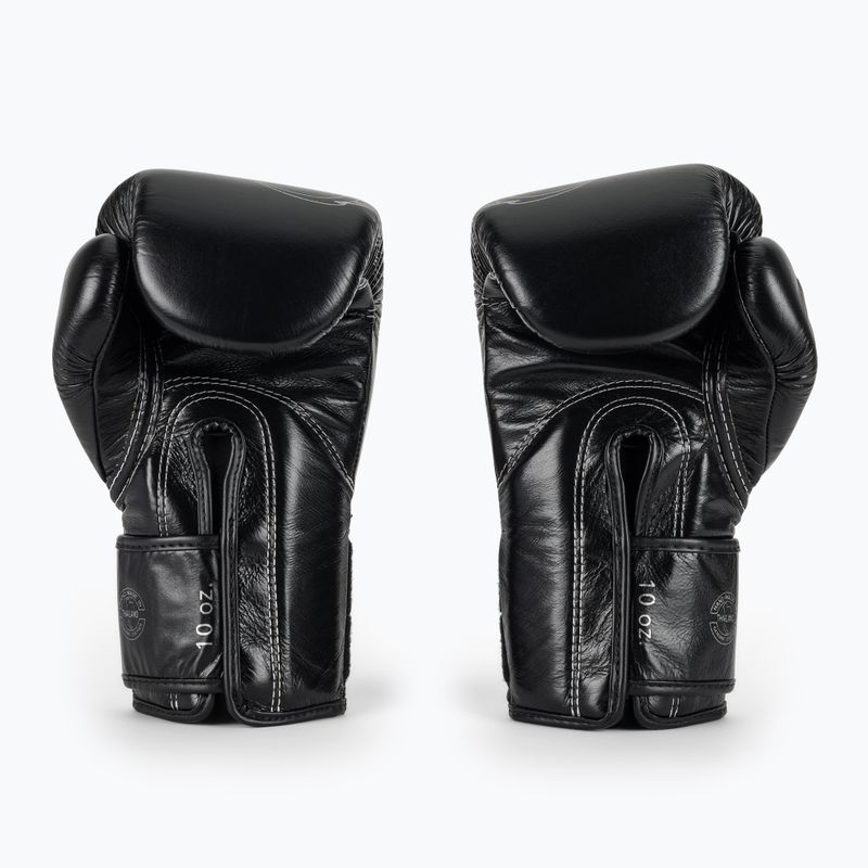 Fairtex Glory Kickboxing Competition Training Boxing Gloves black/silver 3