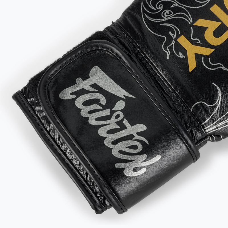 Fairtex Glory Kickboxing Competition Training Boxing Gloves black/silver 6
