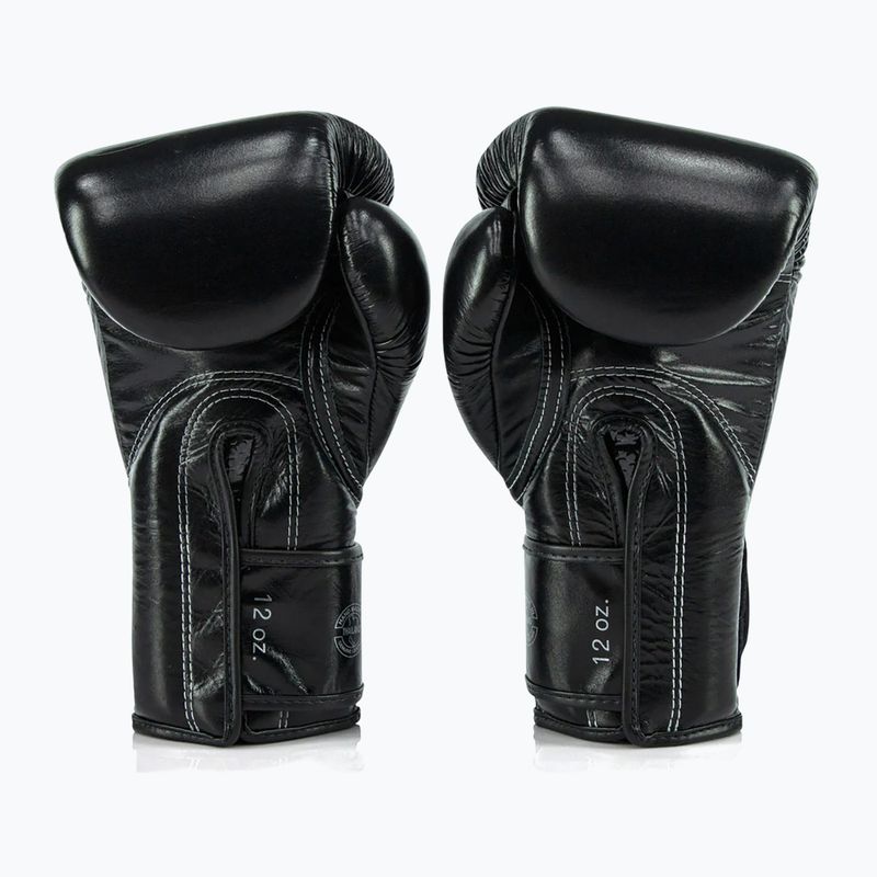 Fairtex Glory Kickboxing Competition Training Boxing Gloves black/silver 2