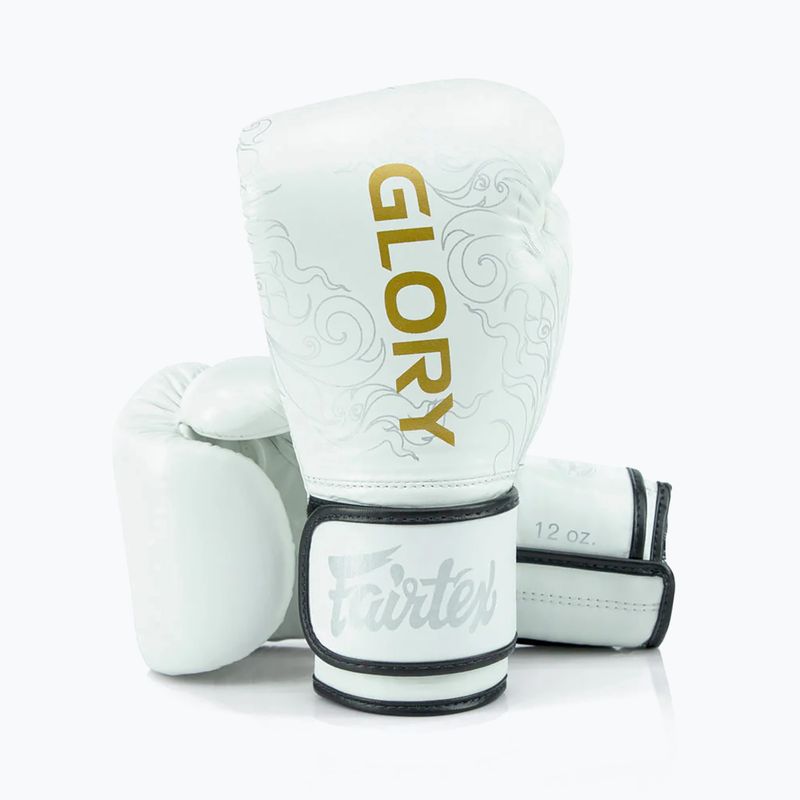 Fairtex Glory Kickboxing Competition Training Boxing Gloves white 4