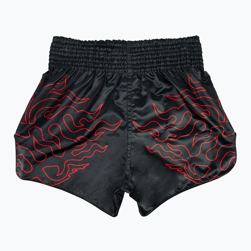 Fairtex Muay Thai Training Shorts BS1920 'Lava' black 2