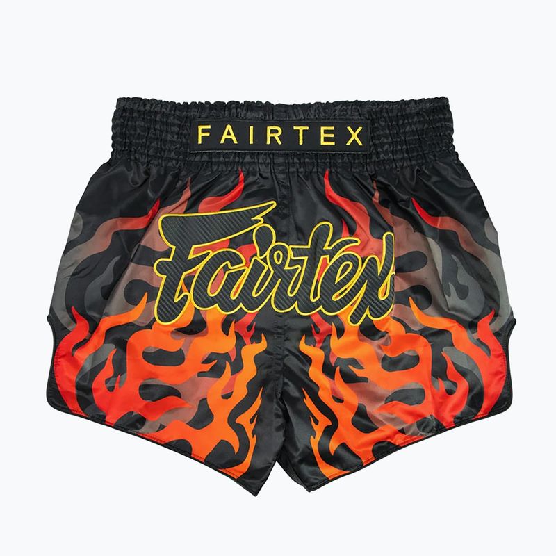 Fairtex Muay Thai Training Shorts BS1921 'Volcano' black 2