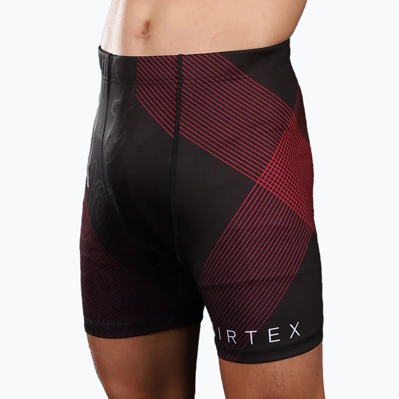 Fairtex Vale Tudo CP8 black/purple training shorts 2