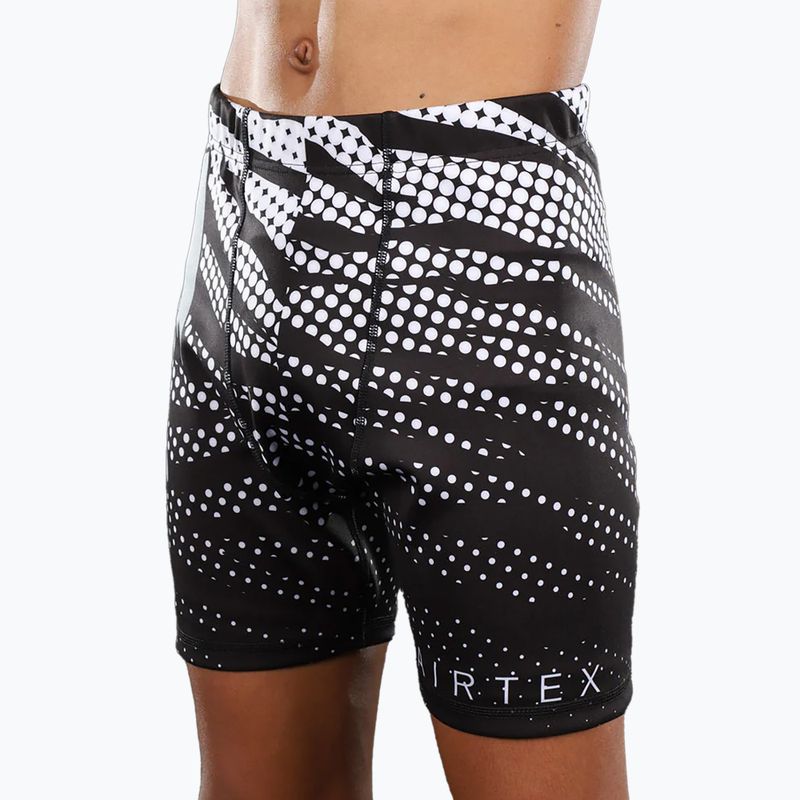 Fairtex Vale Tudo CP10 black/white training shorts 2