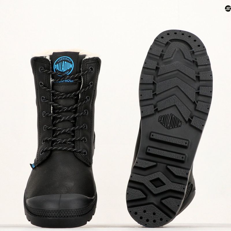 Palladium Pampa Sport Cuff WPs black shoes 14