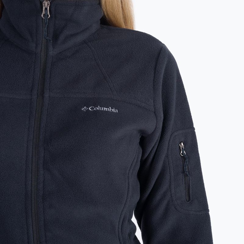 Columbia Fast Trek II women's fleece sweatshirt black 1465351 4