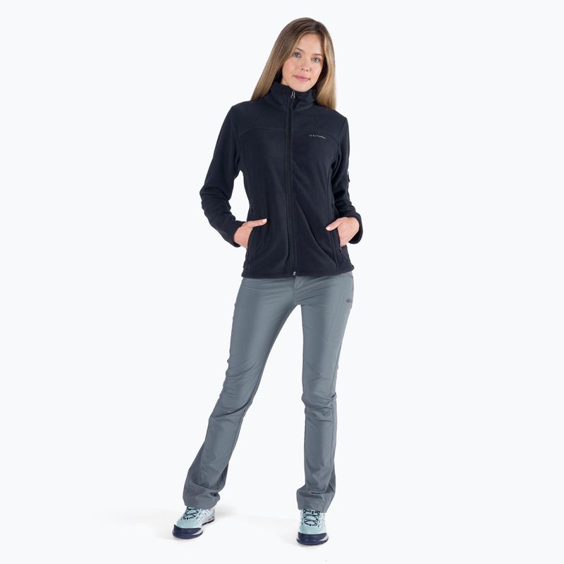 Columbia Fast Trek II women's fleece sweatshirt black 1465351 5