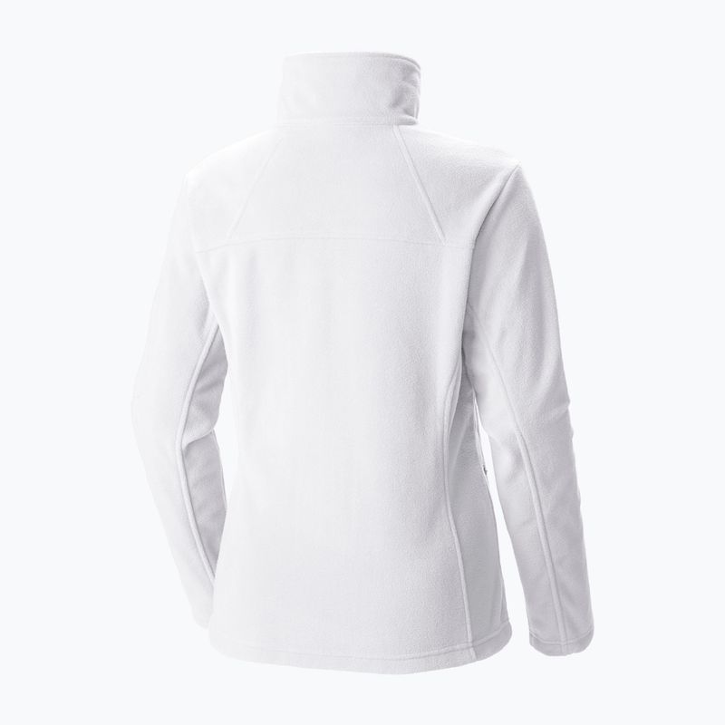 Columbia Fast Trek II women's fleece sweatshirt white 1465351 8