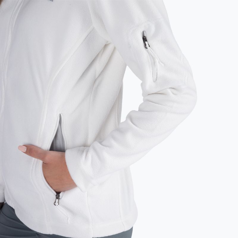 Columbia Fast Trek II women's fleece sweatshirt white 1465351 5