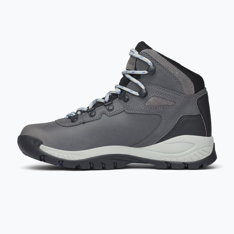 Columbia Newton Ridge Plus quarry/cool wave women's trekking boot 12