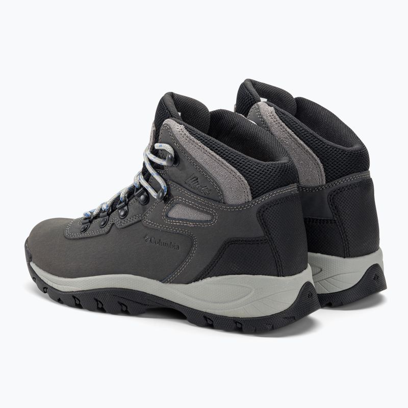 Columbia Newton Ridge Plus quarry/cool wave women's trekking boot 3