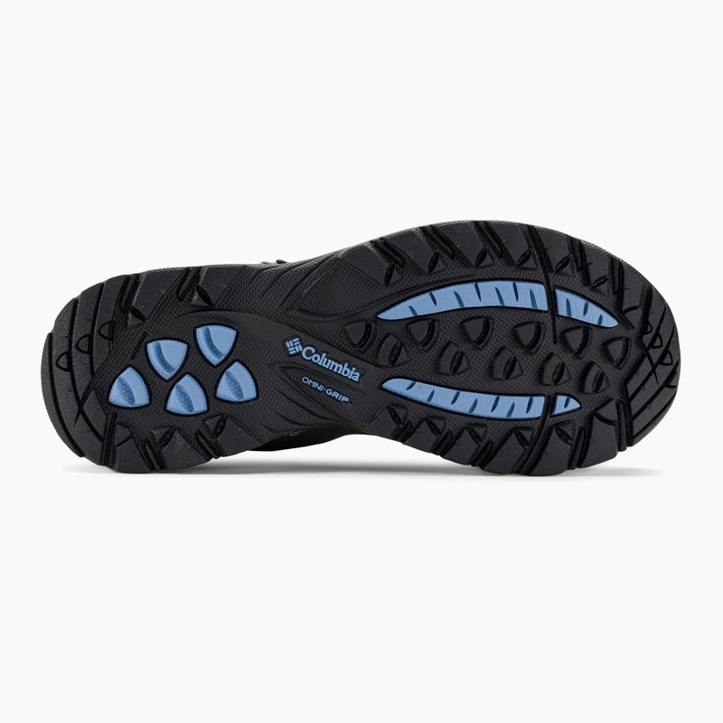 Columbia Newton Ridge Plus quarry/cool wave women's trekking boot 5