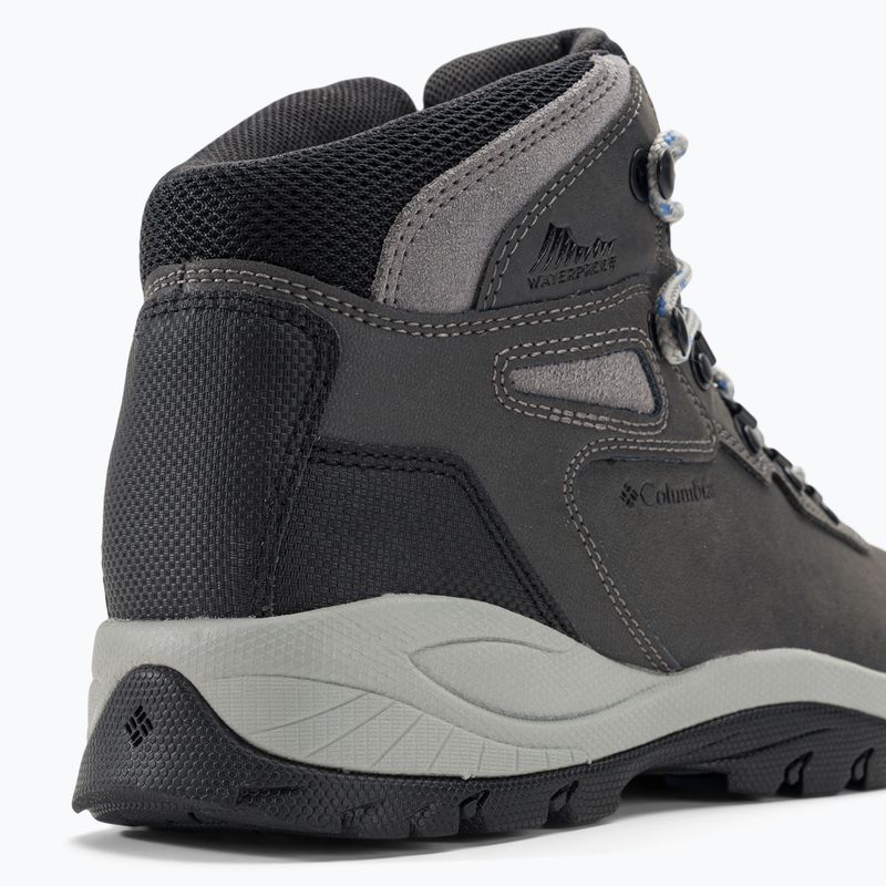 Columbia Newton Ridge Plus quarry/cool wave women's trekking boot 9