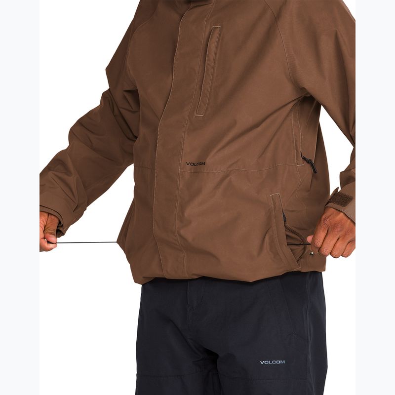 Men's snowboard jacket Volcom Dua Insulated Gore-Tex Jacket desert taupe 8