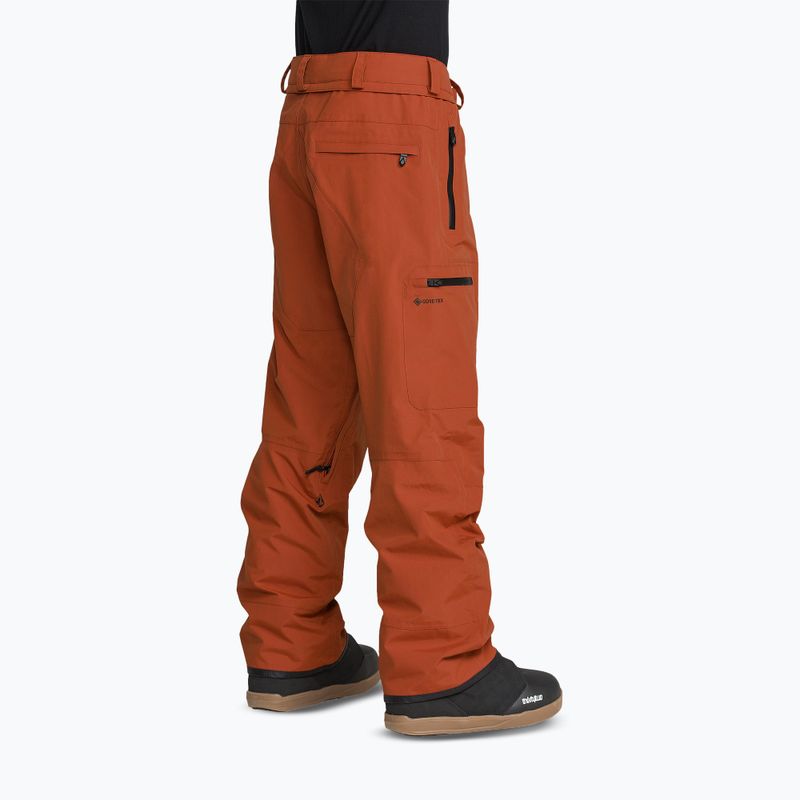 Men's snowboard trousers Volcom L Gore-Tex Pant Burnt Orange 6