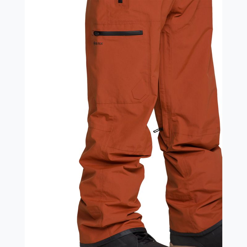 Men's snowboard trousers Volcom L Gore-Tex Pant Burnt Orange 7