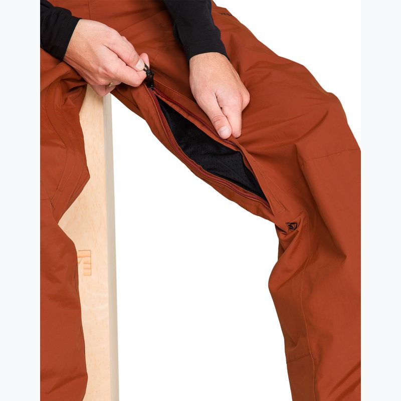 Men's snowboard trousers Volcom L Gore-Tex Pant Burnt Orange 8