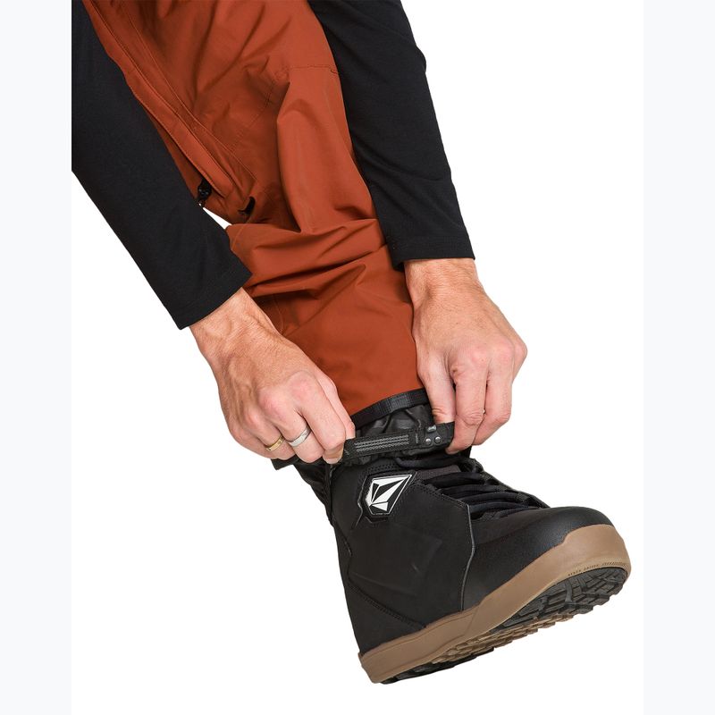 Men's snowboard trousers Volcom L Gore-Tex Pant Burnt Orange 9
