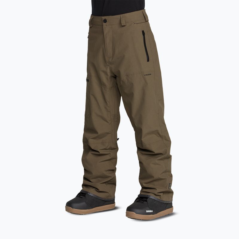 Men's snowboard trousers Volcom L Gore-Tex Pant Teak