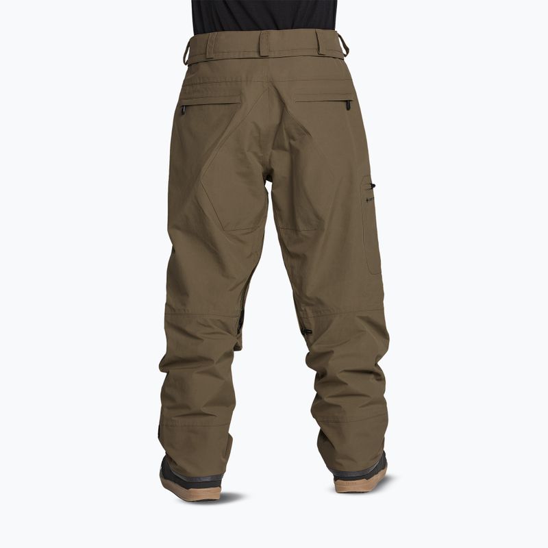 Men's snowboard trousers Volcom L Gore-Tex Pant Teak 4