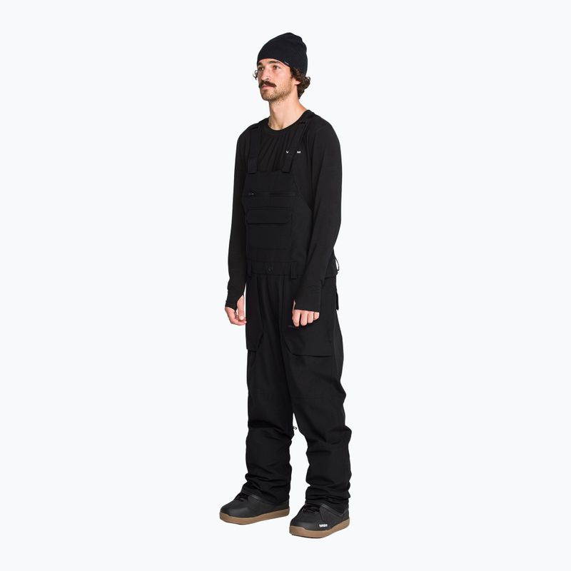 Men's snowboard trousers Volcom Roan Bib Overall 2026 black
