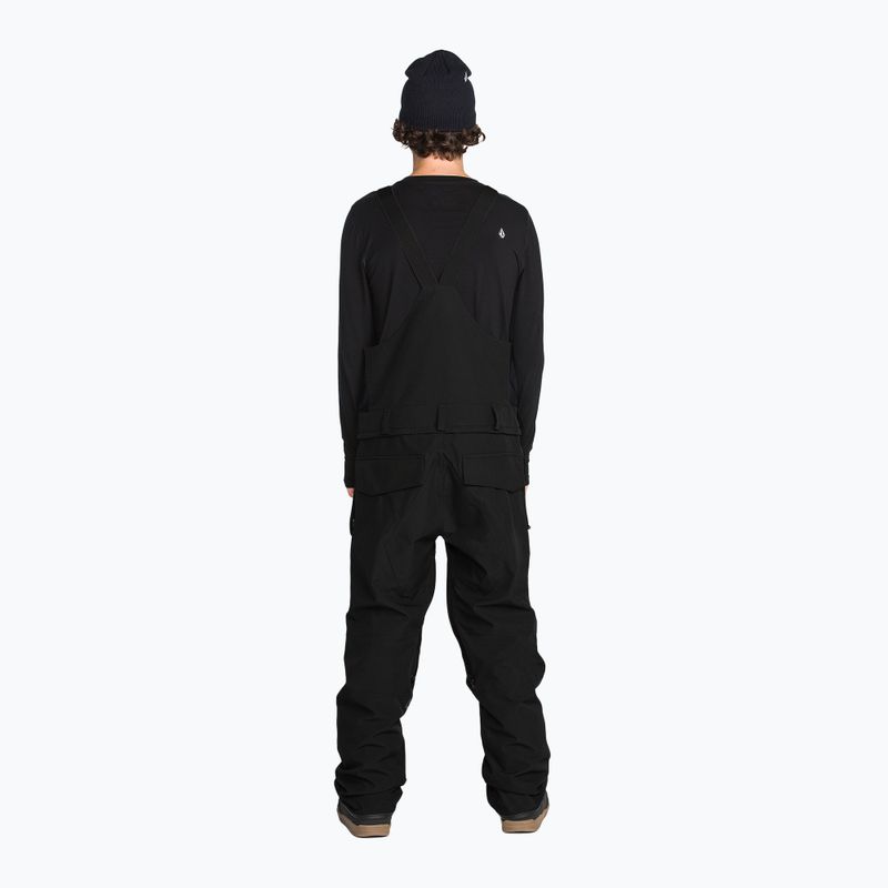 Men's snowboard trousers Volcom Roan Bib Overall 2026 black 2