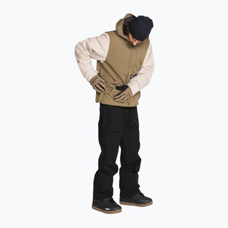 Men's snowboard trousers Volcom Roan Bib Overall 2026 black 4