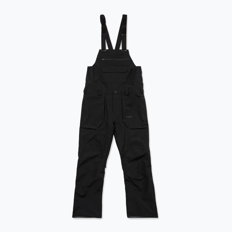 Men's snowboard trousers Volcom Roan Bib Overall 2026 black 9