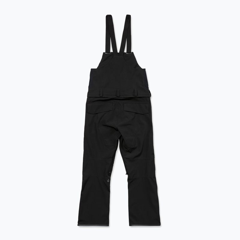 Men's snowboard trousers Volcom Roan Bib Overall 2026 black 10