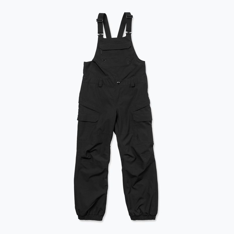 Women's snowboard trousers Volcom Crestron 3D Stretch Bib Overall black 10