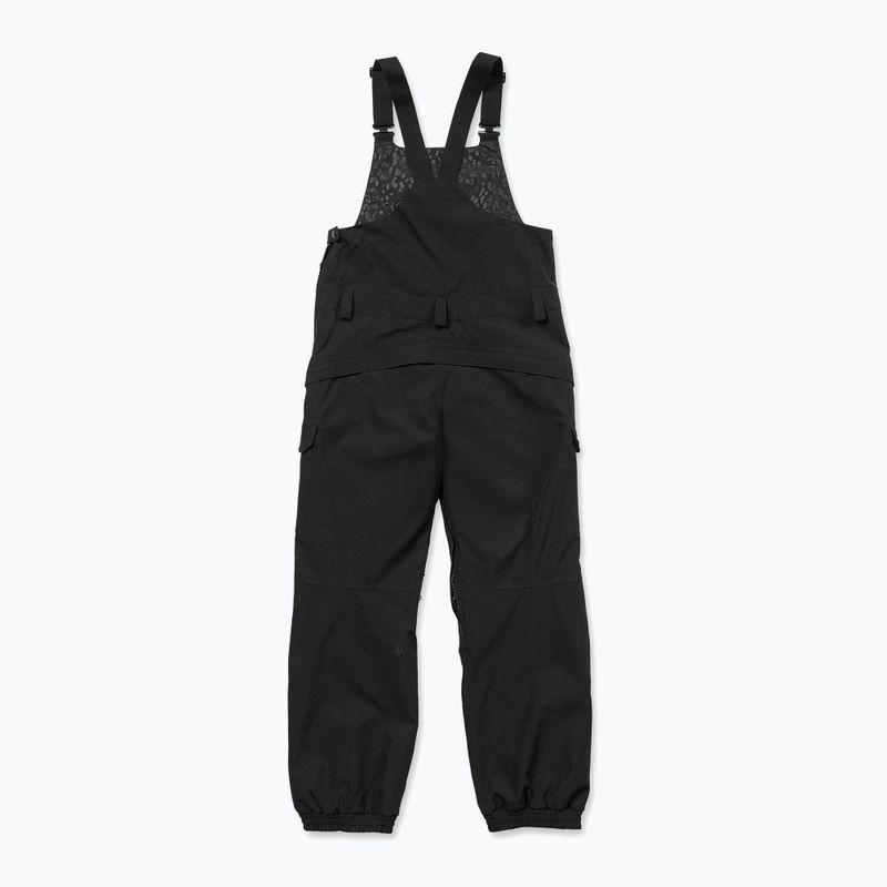 Women's snowboard trousers Volcom Crestron 3D Stretch Bib Overall black 11