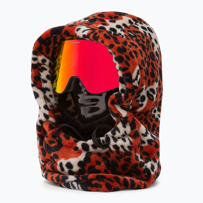 Women's balaclava Volcom Dang Hood brown 4