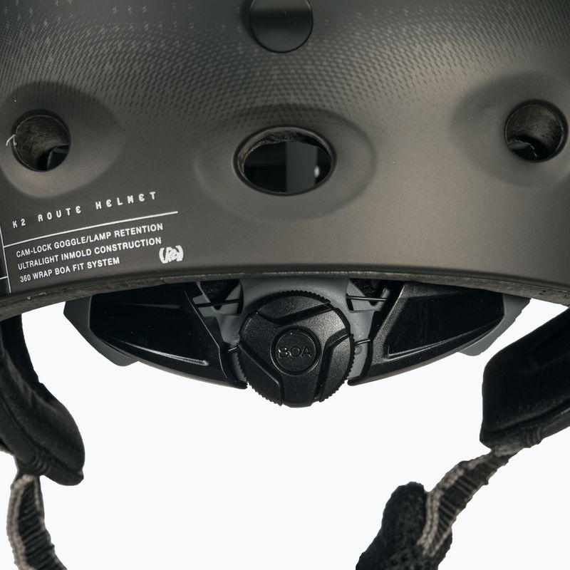 K2 Route ski helmet black 1044103.1.1. 6