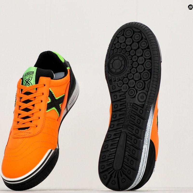Children's football boots MUNICH G-3 Indoor naranja 14