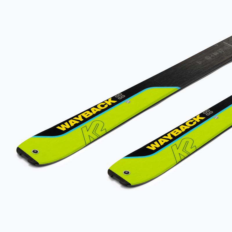 K2 Wayback 88 green 10E0202 skit ski 8