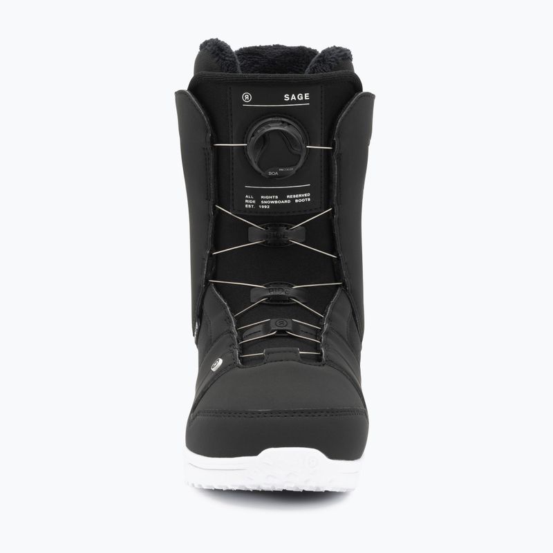 Women's snowboard boots RIDE SAGE black 12E2017.1.1 10