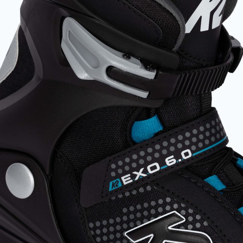 Men's roller skates K2 Exo 6.0 M black 30E0884 5