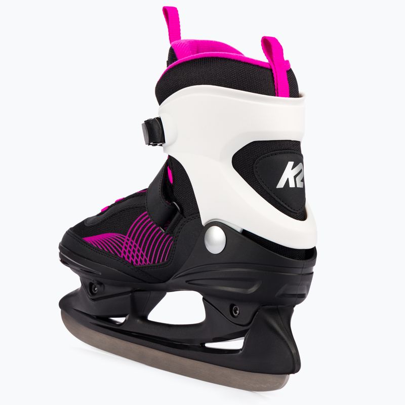 Women's skates K2 Kinetic Ice W black/pink 25E0240 3