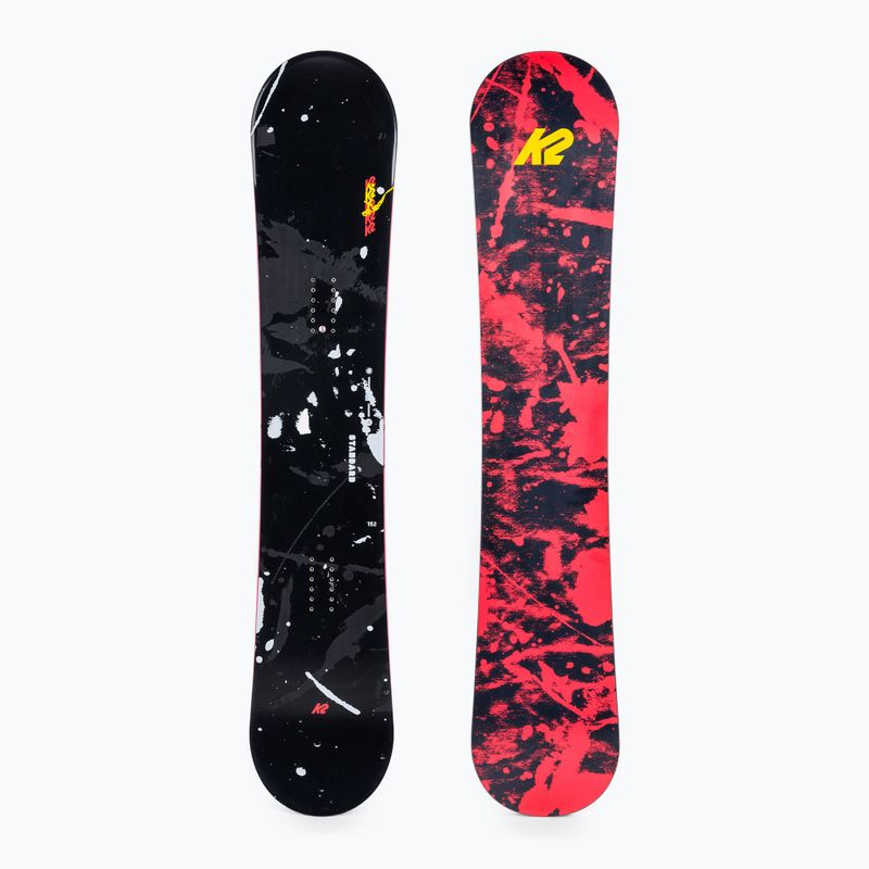 Snowboard K2 Standard black-red 11F0010
