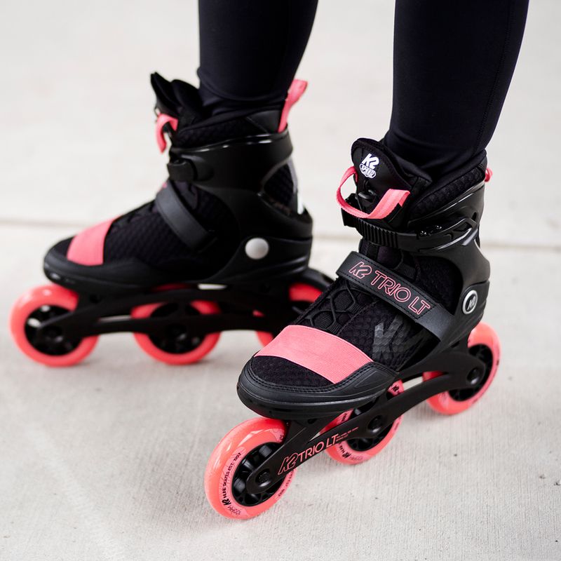 Women's roller skates K2 Trio LT 100 black 30F0128.1.1.065 9