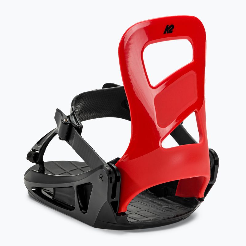 Children's snowboard bindings K2 Mini Turbo red 11F1015/12 3