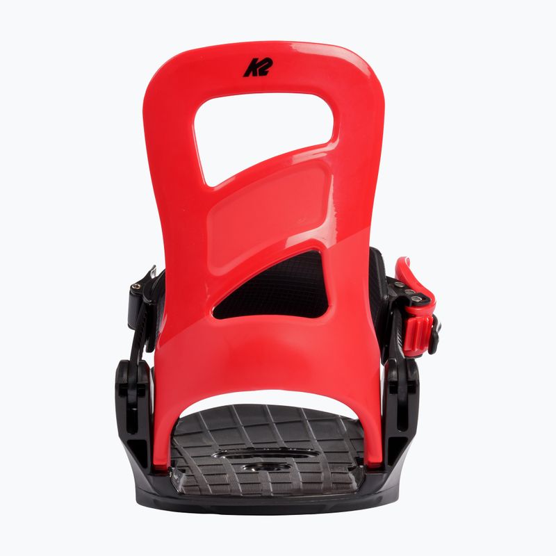 Children's snowboard bindings K2 Mini Turbo red 11F1015/12 8