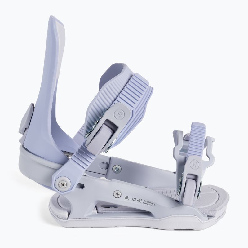 RIDE CL-6 purple snowboard bindings 12F1012.1.4 2