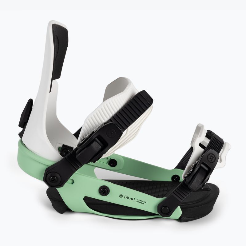 Snowboard bindings RIDE AL-6 green 12F1011.1.4 2