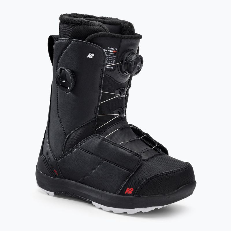 K2 Kinsley Clicker X HB snowboard boots black 11E2017