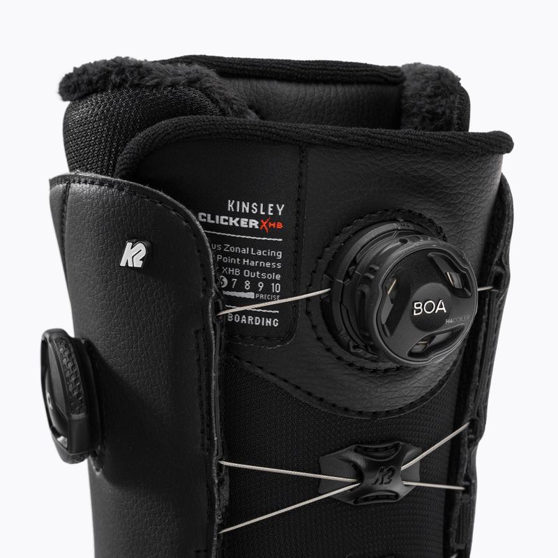 K2 Kinsley Clicker X HB snowboard boots black 11E2017 6