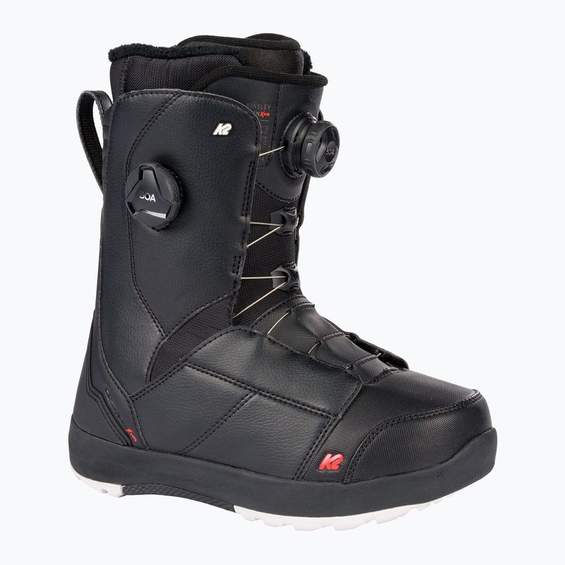 K2 Kinsley Clicker X HB snowboard boots black 11E2017 9